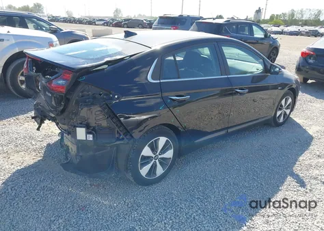 2019 Hyundai Ioniq Plug-In Hybrid Limited из США, поврежденный, VIN KMHC75LD7KU108045